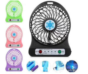 พัดลม พัดลมmini (แพ็ค5ชิ้น) (แถม ถ่าน18650ฟรี 1ก่อน) พัดลมUSBรุ่นใหม่พลังแรงสูง สีสันสดใส พกพาสะดวก