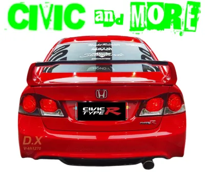 Cánh gió thể thao phiên bản FD2 chuyên dụng cho Honda Civic Gen 8 (2006 - 2011) Honda Civic 2006 - 2011