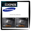 Samsung 970 EVO Plus NVMe M.2 Internal SSD. 
