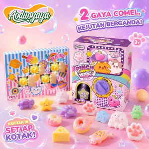 Aoduoyaya Squishy Toy Blind Box Set Surprise Capsule Vending Machine Fidget Decompression Toy Kanak Kanak