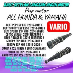 BAUT SETELAN STELAN ANGIN INJEKSI UNIVERSAL SETELAN GAS LANGSAM VARIO / BEAT FI harga 1 set