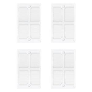 Pack of 4 Waste Water Tank Filters for Robotic Vacuum Cleaners Sewage Box Filtration Parts Replacement Parts