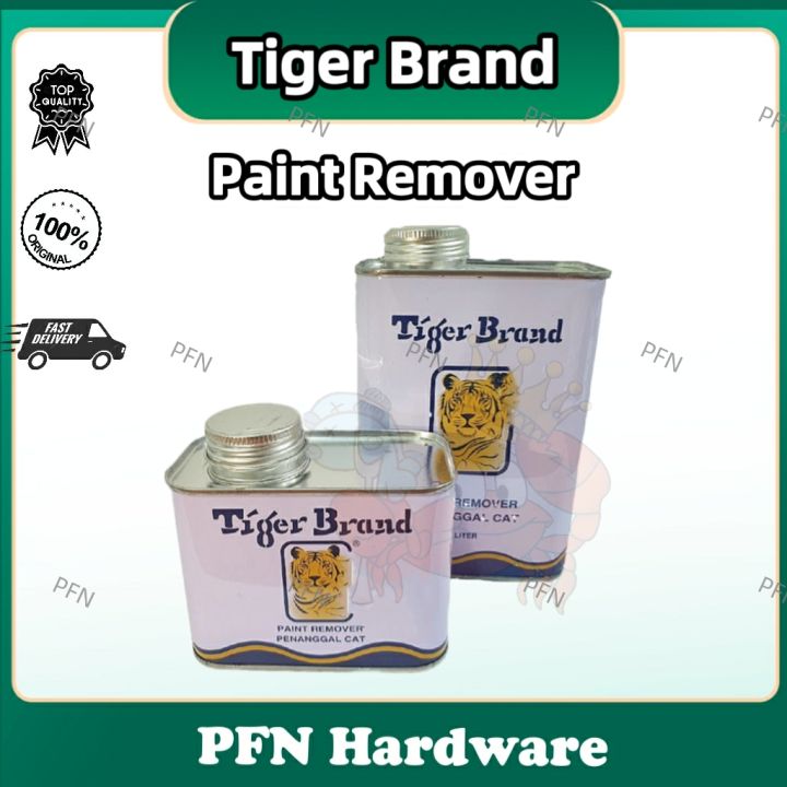 Tiger Brand Paint Remover (0.5L /1L) Penanggal / Buang Cat 💥 Ready Stock💥 Thinner Lazada