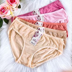 COMBO 10 QUẦN LÓT THUN LẠNH THÊU HOA THOÁNG MÁT 70-85kg  - Đồ Lót Quỳnh Anh