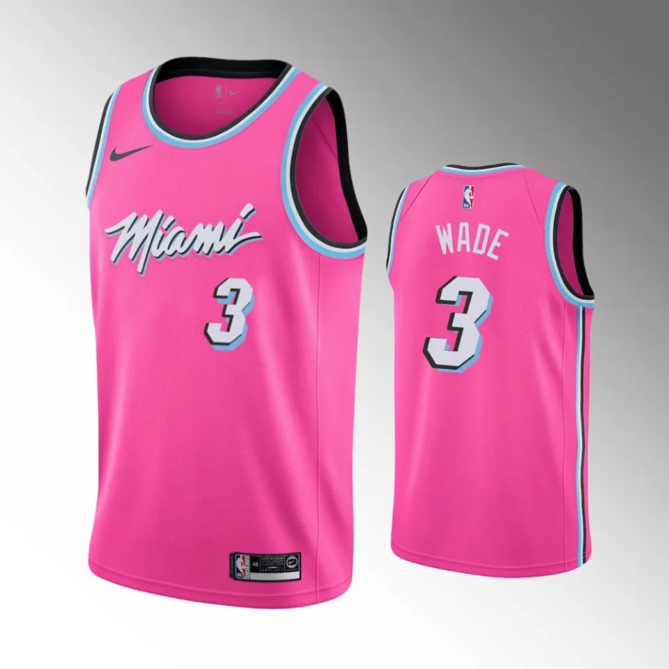 Miami heat store wade jersey pink