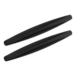 2pcs Bumper Guard Carbon + Stiker Pelindung Bemper Mobil - Pelindung Universal untuk Bumper Mobil