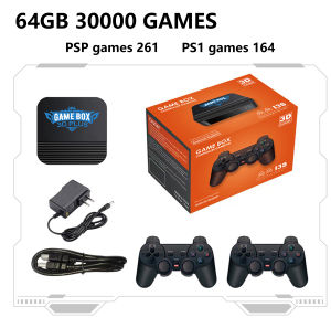 2023 NEW I3S 3D Game BOX 64GB 30000+ Game Support 32 Main Simulators For PSP PS1 4K HD Output Wireless Consoles On TV Projector