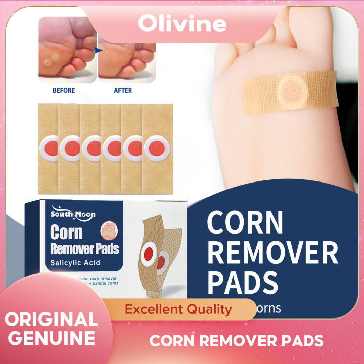South Moon Corn Remover Pads for Foot Corn-Callus Removal Clavus Paster  Corn Pads Foot Care Products Corn Removal Pads Gentle Callus Removal Toes  And