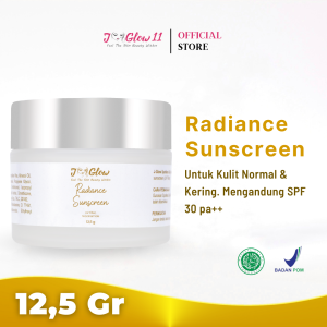 JGLOW  Skincare Radiance Sunscreen  / SUNSCREEN BRIGHTENING ( KRIM SIANG SUPER) Sunscreen untuk kulit normal & kusam - 125 gr Bisa COD Gratis Ongkir