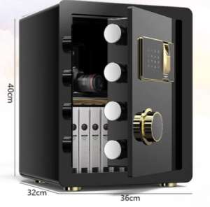 【1 Year Warranty】Safe Box Vault Money Documents Fire Proof Black Big Size 80cm Solid Steel Numpad Lock Lockable Cash Jewelry Secret Security