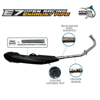 XRACING RS150 VF3I LC135 Y15ZR Y15 Y16ZR Y16 Espada E6 E7 Standard racing Exhaust 32mm 35mm 28mm