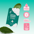 iWhite Korea Facial Wash Acne+ Sachet 10ml - (Bundle of 4). 