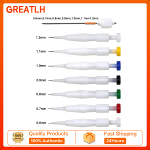 GREATLH 1pc 0.6-1.2mm Hair Transplant Pen Hair Follicle Implanting Pen Eyebrow Planting Pen Color Type