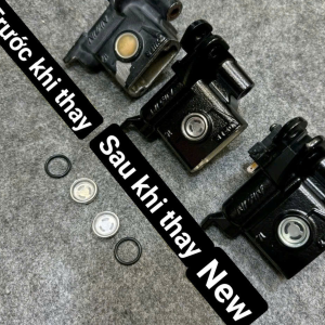 Mắt kính cụm tay dầu thắng 18mm Nissin dành cho dòng xe Honda Yamaha chính hãng