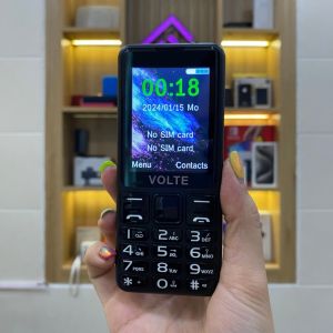 Điện thoại cục gạch VOLTE có 4G chuẩn - Pin 1500mAh đèn pin loa to hỗ trợ thẻ nhớ