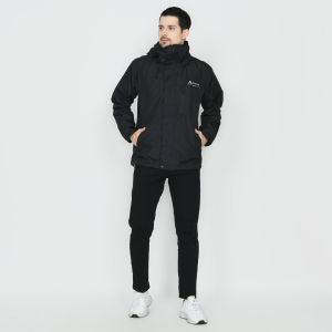 Armous Jaket Gorpcore Waterproof Windbreaker Full Face Pria Outdoor Gunung Premium