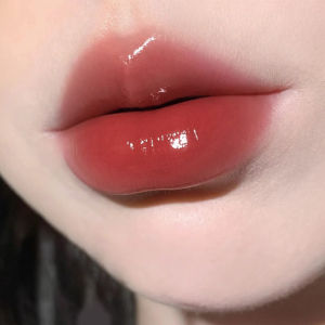 Pigment crystal freeze Mirror Lip Glaze Long Wearing Transparent Tube Glass Lip Gloss