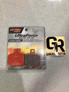 kampas rem daytona lapinus fiber 2 piston besar brembo 2p vespa x9