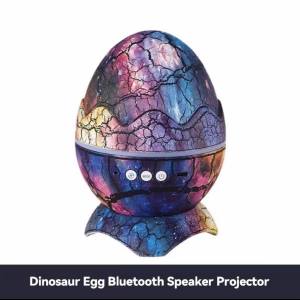 ✅100% Original Jcam Dinosaur Egg LED Starry Sky Lamp Galaxy Projector Lamp Bluetooth Music Cracked Nebula