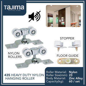 Tajima Heavy Duty Nylon Roller Hanging for Sliding Door (2 pcs)