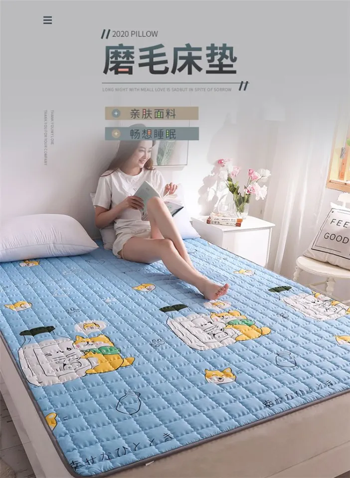 Soft Mattress Protector Pad Tatami Bed pad Super Single Double