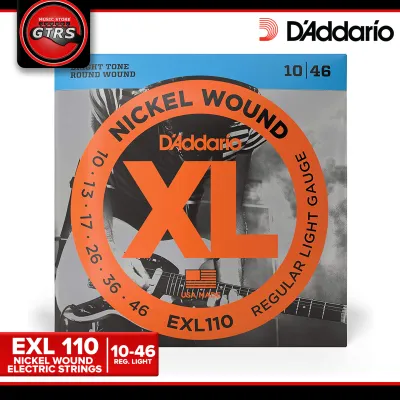 DAddario Electric Guitar Strings Set EXL 110 Regular Light Gauge