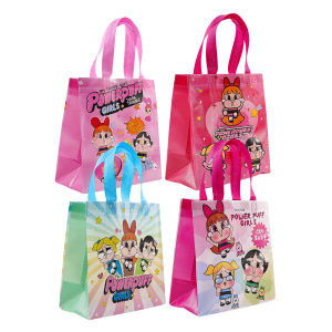 VToys Goodies Bag 12Pcs Gift Bag Cartoon Tote Doorgift Birthday Bag Recycle Bag Storage Bag Party Gift Bag For Kids