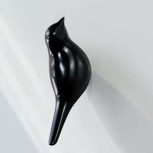 MAOMEI STUDIO Cute 3D Creative Bird Wall Hook Luxury Space-saving Home Coat Hook Heavy Duty Modern Key Holder Coat