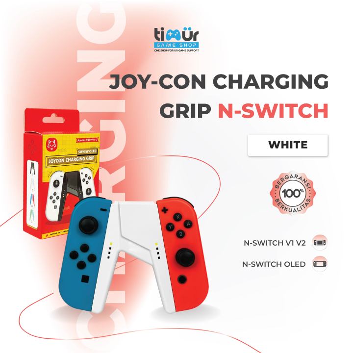 Joy-Con Joycon Charging Grip 2-in-1 Dual Controller Charger Dock