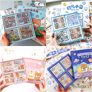 🇲🇾Ready Stock🇲🇾INS 100pcs No Repeating Sticker Cute Waterproof Stickers for Cup Notebook Phone | Kawaii Stickers 可爱卡通防水贴纸水杯手帐本100张贴纸套装