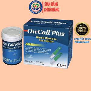 Que thử đường huyết Acon On Call Plus - Hộp 25 que - Hộp 50 que