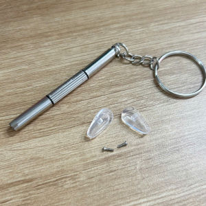 Ve mũi túi khí chất liệu silicone và tua vít mini dành cho gọng kính cận