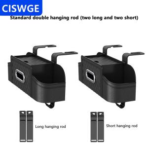 [COD] CISWGE AUTOPARTS Đa chức năng chỗ ngồi xe trở lại mô da hộp lưu trữ điện thoại và máy tính bảng đứng nơi cốc nước tính di động Thùng rác móc túi