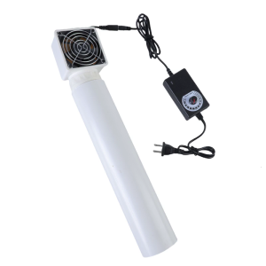 12V Extractor Fan Low Noise Inline Duct Hydroponic Air Blower Exhaust Fan for Home Bathroom Grow Room Ventilation