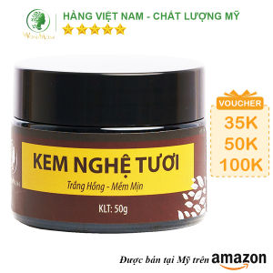 [ Giảm 35K - Đơn 339K ] Kem nghệ tươi dưỡng trắng da sạch sạm nám Wonmom 50g