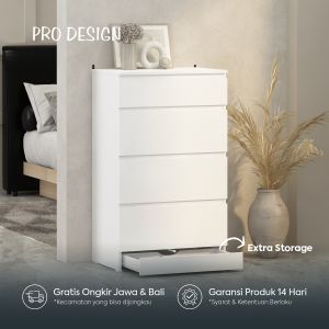 Pro Design Eleven CD 4 Lemari Laci