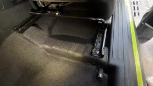 OnlyF U JeCar Car Under-seat Storage For Suzuki Jimny 2019 + Front Seat Black ABS  Tray Organizer Case Stowing Tidying Accessories 2B5Z7