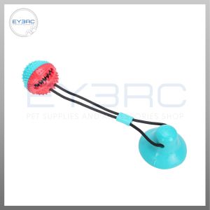 Elasticity Ball Pet Chew Toy Silicon Suction Cup Rope Tug Toy for Dogs Cats Fun Tug of War Game High-Quality Materials Durable Chewing