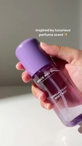 Grace and Glow Perfume Body Mist Midnight Siren Long Lasting Fragrance Daily Body Care 100ml Tahan Lama  Body Spray