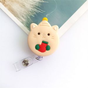 GONUUWGL Students Office Bear Keys Lanyard Panda Bunny ID Card Clips Nurse Badge Holder Retractable Badge Reel Name Card Holder
