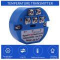 RTD PT100 Temperature Transmitter DC24V Minus 50 ~ 100 degree Output 0-10V. 