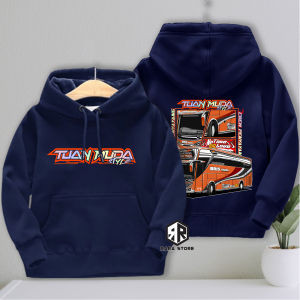 Jaket Bus Tuan Muda Terbaru / Sweater Hoodie Anak Laki-Laki/Perempuan Usia 2-13 Tahun / Atasan hodie