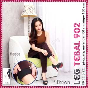Lwgging Fleece Tebal HighWaist Premium Legging Wanita Super Tebal