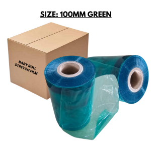 Baby Roll Stretch film [in CARTON] 245g± Extra Big Extra Long mini Black Transparent Clear