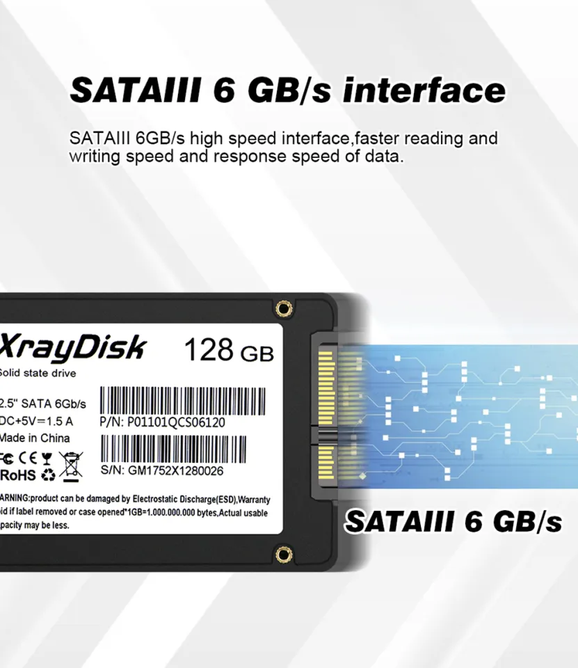 Xraydisk Sata3 Ssd 512GB Hdd 2.5 Hard Disk Disc 2.5 