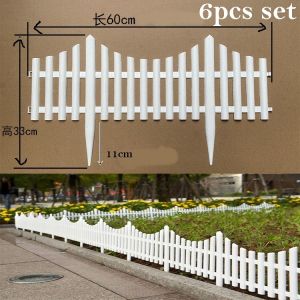 6pcs Flexible Lawn Edging Border Fence Garden Grass Edge Border Fence Wall 园艺草地围栏