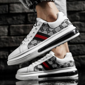 Air Cushion SneakersMens Running ShoesMens SneakersWalking Shoes Casual White Sneakers
