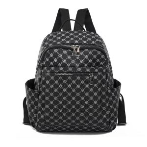 BJ21414 - BROW/BLACK TAS RANSEL PUNGGUNG BACKPACK TAS SEKOLAH KULIAH TAS WANITA FASHION IMPORT MODIS ELEGAN TERMURAH TERLARIS TERBARU BAGSTORE JAKARTA TAS BATAM JT1414