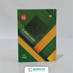 AlQuran Tajwid Warna Al Karim Terjemah B6 Taujih Hc 14cm X 18cm Kuran Besar Murah Alquran Wanita