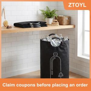 【ZTOYL】 Có Thể Gập Lại Thiết Kế 82L Rỗng Lưu Trữ Chai Giỏ Nhà Bếp Nước Thải Chai Collector Và Tổ Chức